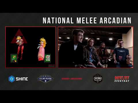National Melee Arcadian - Bananas & Brr vs. FX | Hamyojo & FX | Bunk - Winners Semis - SSBM