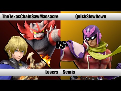 SBY Spring 2024 Arcadian - TTCSM (Incineroar, Byleth) vs. QuickSlowDown (Falcon) - Ultimate LSF