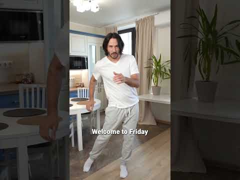 Keanu Reeves' Friday Mood😎