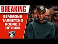 Ben Simmons Targeting ROUND ONE RETURN in Game 4 or 5 Against Celtics | CBS Sports HQ