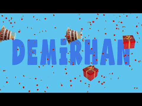 İyi ki doğdun DEMİRHAN - İsme Özel Ankara Havası Doğum Günü Şarkısı (FULL VERSİYON) (REKLAMSIZ)