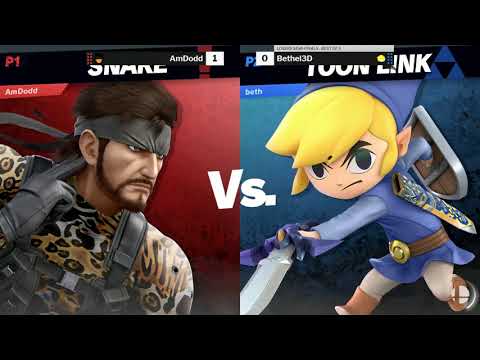 Sink or Swim 114 Losers Semi-Finals - Bethel3D (Toon Link) vs AmDodd (Snake)