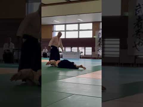 Mitsuo Funakoshi 52nd Yamagata aikido demonstration    第52回山形県合気道演武大会  船越光雄