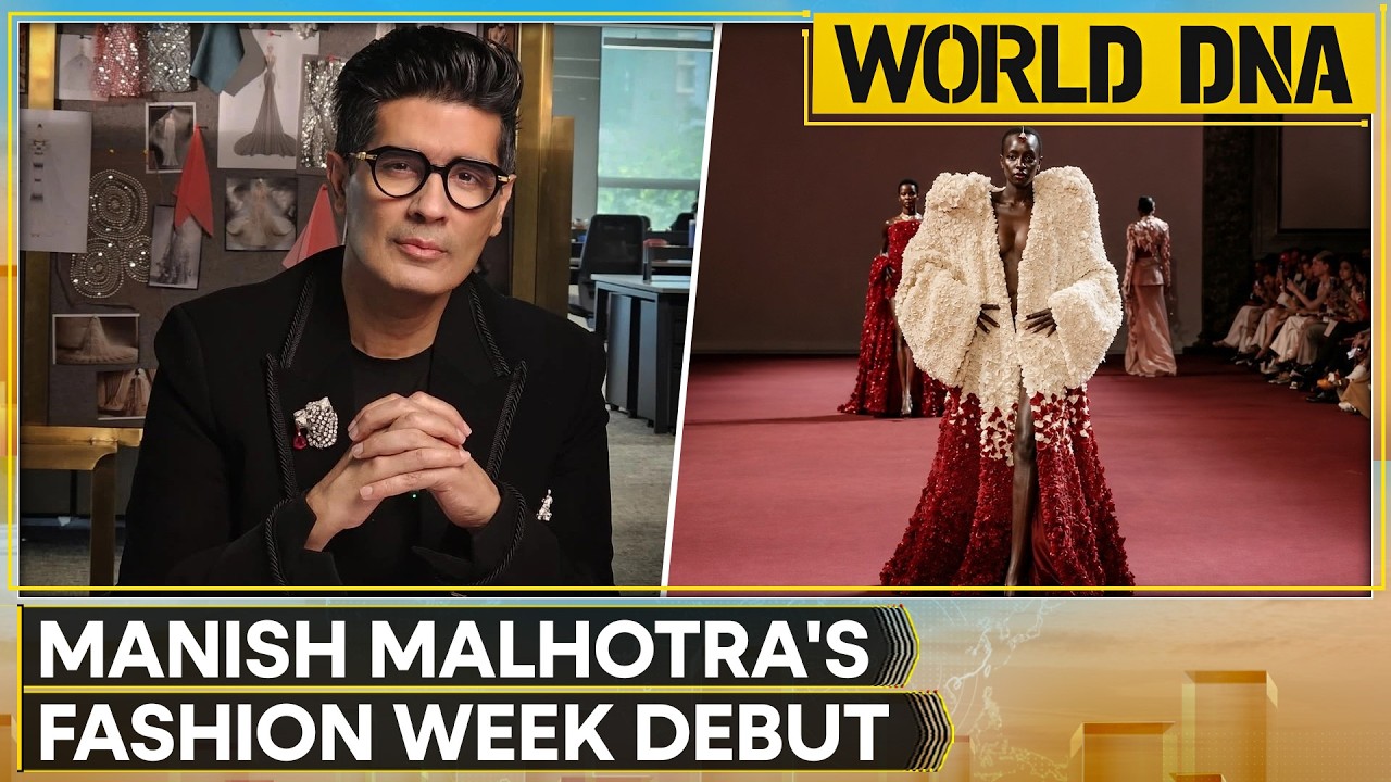 Paris Fashion Week: Manish Malhotra Makes His Paris Haute Couture Debut | World DNA | WION
