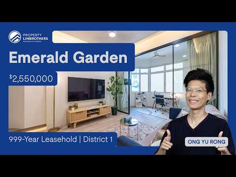 Emerald Garden - Ground Floor 3-Bedroom in District 1 with 999-year Leasehold | $2,550,000 | Yu Rong