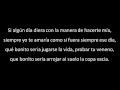 Toni Zenet - Soñar contigo (letra) 
