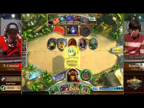 Blizzcon 2014 Hearthstone World Championship - Semi Finals - T.Celestial vs Kranich