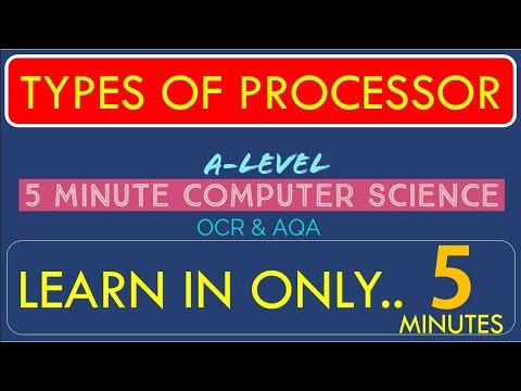 Tutorial 4. Parallel Processing, RISC Processor, CISC Processor, GPU OCR AQA – in 5 minutes!