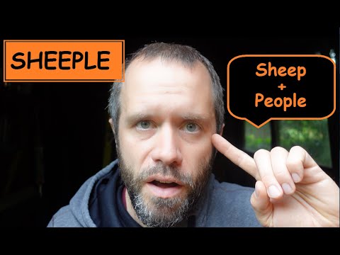 What it means to be a SHEEPLE