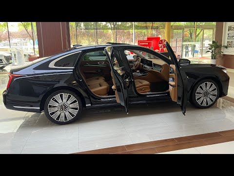 Part of a video titled 2025 NEW HONGQI H9 2.0T Luxury Sedan under $32500 review