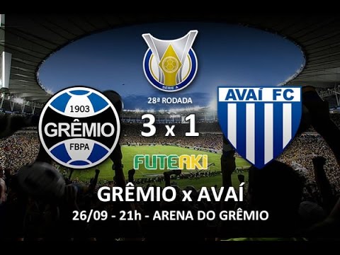 Melhores momentos: Grêmio 3 x 1 Avaí pela 28ª rodada do Brasileirão 2015