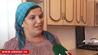 Семья Дакаевых из селения Кошкельды отметила новоселье 