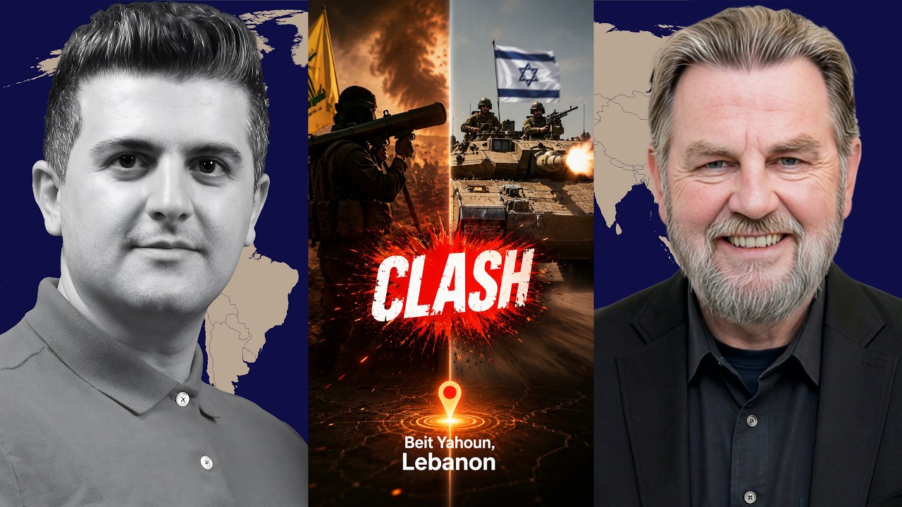 Larry Johnson: Hezbollah & Israel Clash HARD in Beit Yahoun, Lebanon