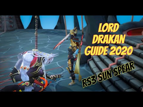 RS3 Lord Drakan Guide 2020- get your Sun Spear!