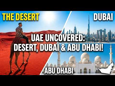 UAE Travel Guide 2026 🇦🇪 | Dubai, Abu Dhabi & Desert Safari