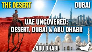 UAE Travel Guide 2026 🇦🇪 | Dubai, Abu Dhabi & Desert Safari