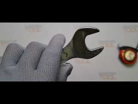 Ключ ріжково накидний YATO : CrV, М= 19 мм, L= 235 мм [10/50/100]