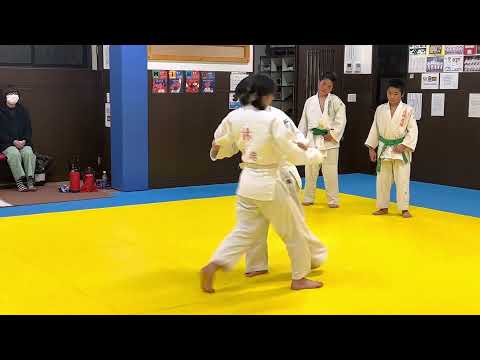 膝車は押し込む様に#judo