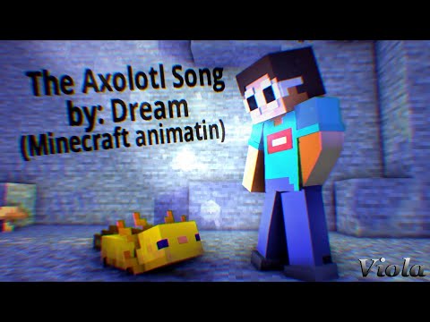 László Viola - {The Axolotl Song by Dream} (Minecraft animation)