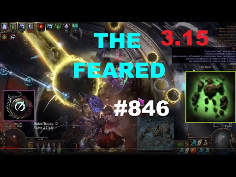 [Path of Exile 3.15] Stone Golems Vs. The Feared Maven Invitation - 846