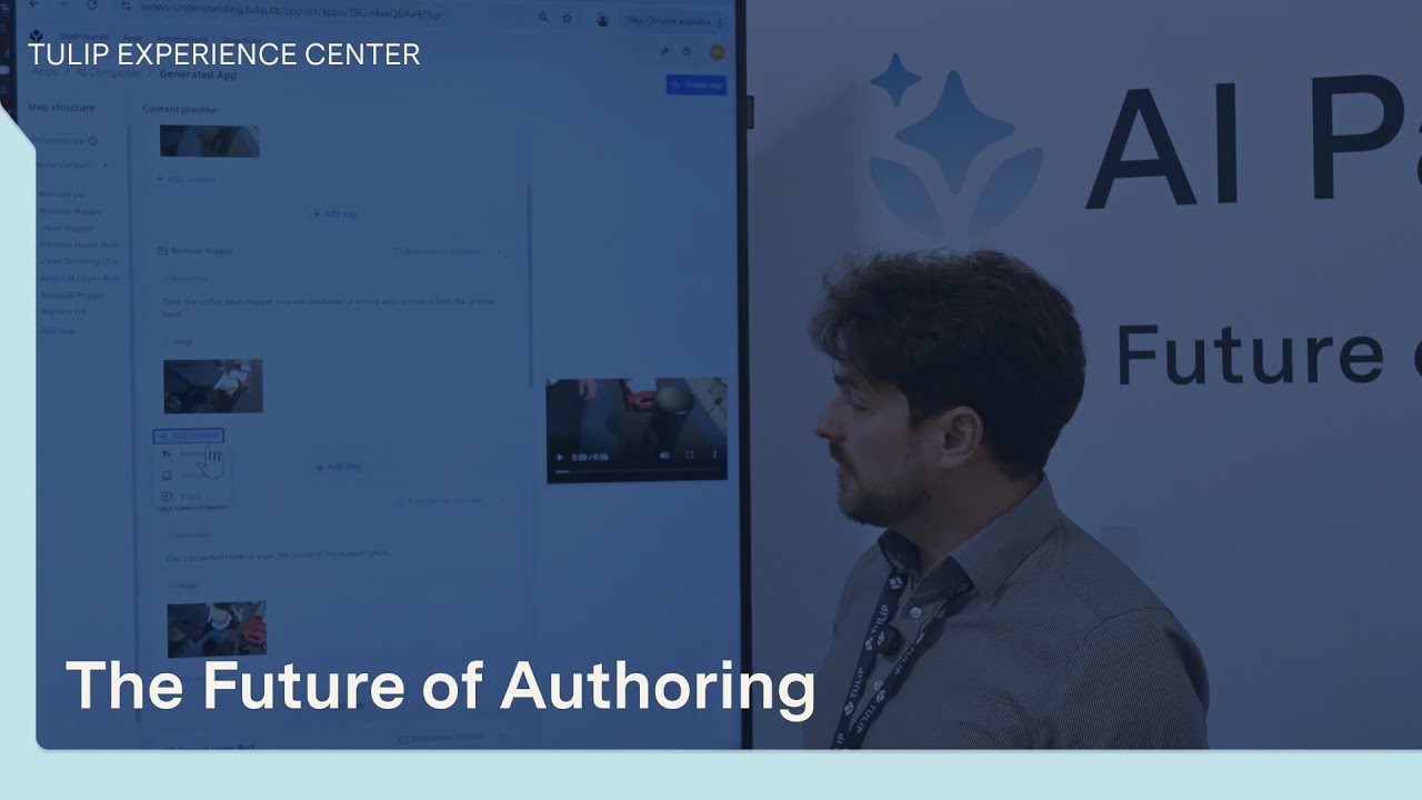 AI Composer: Digitizing Work Instructions with Video | TEC Virtual Tour