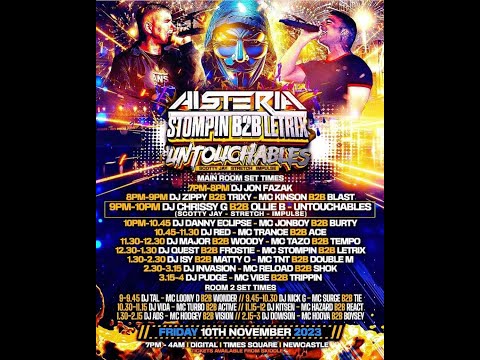 Histeria - MCs Stompin & Letrix - DJs Frostie & Chrissy G