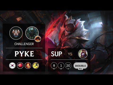Pyke Support vs Lulu - KR Challenger Patch 9.13