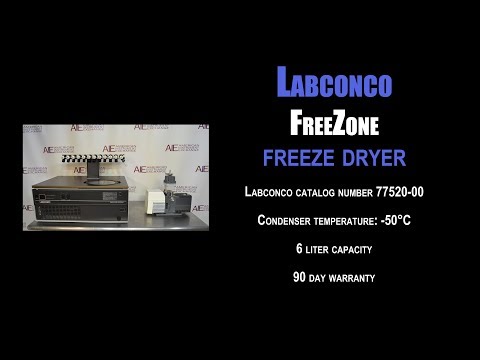 Labconco FreeZone benchtop freeze dry system (2222G F DRY)