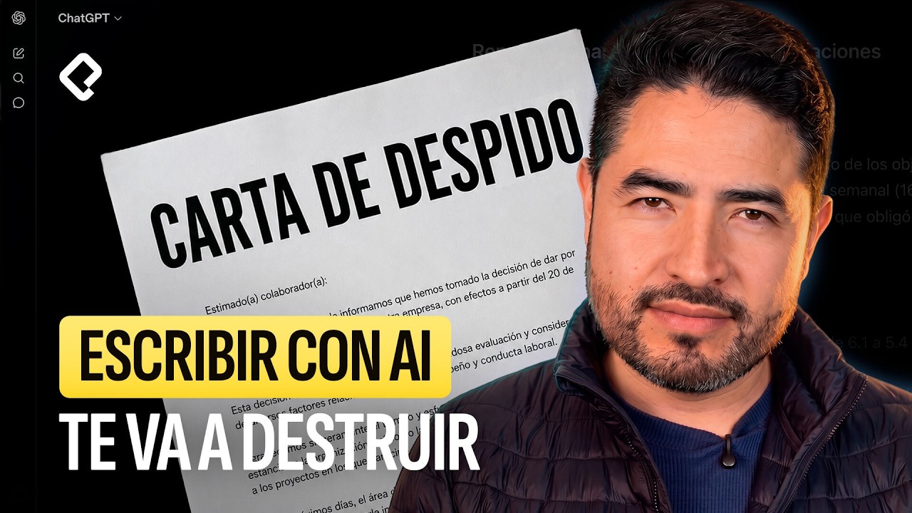 Escribir con AI va a arruinar tu carrera
