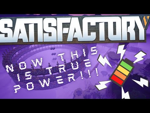 300 Crude Oil = Insane Amount of Power! (Part 1) Satisfactory