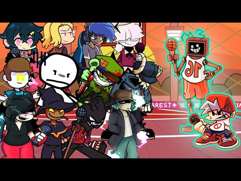 FNF R.A.M.  But Different Characters Sing It 🎵 ( Everyone Sings RAM ) ( NEW CHARACTERS )