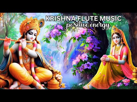 krishna flute Music, Flute meditation music, Positive energy, Morning Flute music Relaxing,Yoga*403