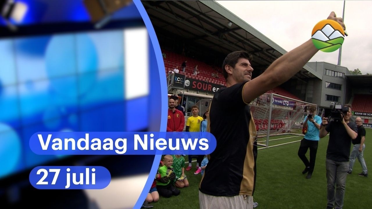 Vandaag Nieuws: Wereldtop even in Stadion De Geusselt