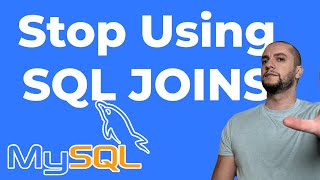 Stop using SQL JOINS. Switch to READ MODELS