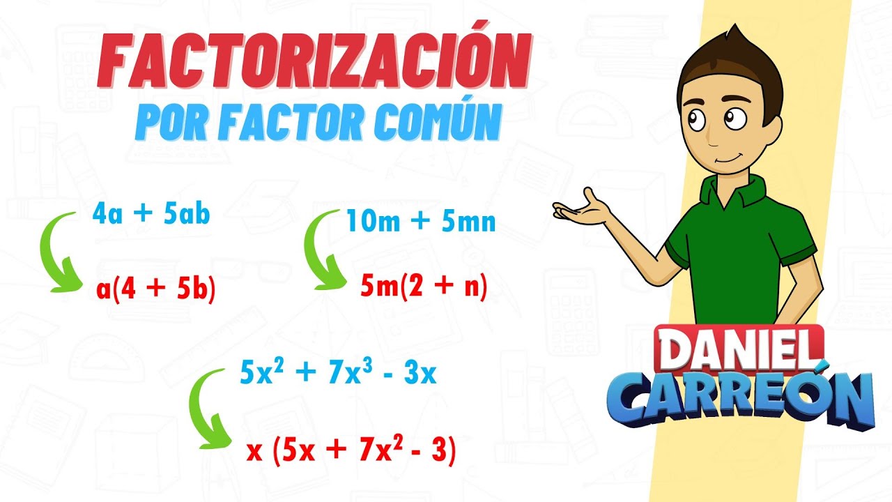FACTORING BY COMMON FACTOR Super easy - For beginners