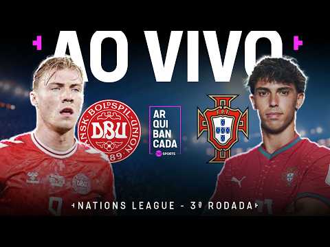 DINAMARCA X PORTUGAL (PRÉ-JOGO + NARRAÇÃO + PÓS-JOGO) | NATIONS LEAGUE