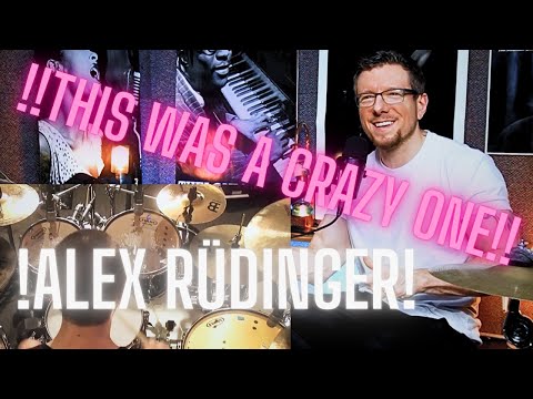 -JAZZ DRUMMER REACTS- -ALEX RUDINGER- !!!TOTALLY CRAZY!!!
