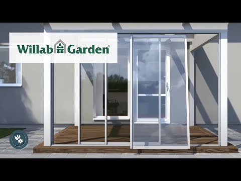 Montera Skjutparti - WG 40 skjutdörrsparti - Willab Garden