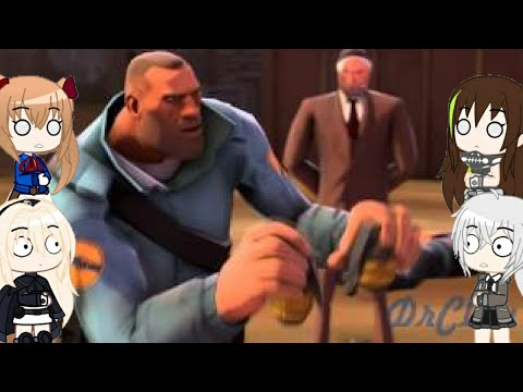 gacha girl's frontline reacto Meet The Blu Soldier tf2