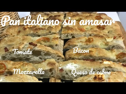 Focaccia bread recipe.