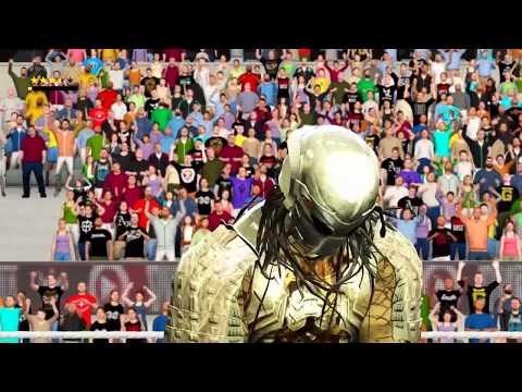 WWE 2K17 BLACK PANTHER vs DARTH MAUL vs BRUCE LEE vs GHOST RIDER vs SCORPION vs PREDATOR