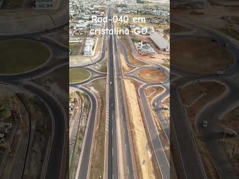 rodovia 040 passando pela cidade de Cristalina GO #drone #djibrasil #centrooeste #goiás