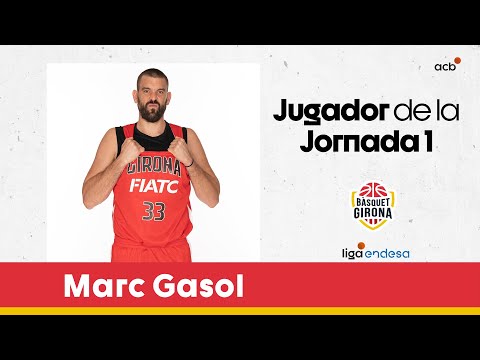 Marc Gasol, Jugador de la Jornada 1