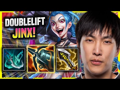 DOUBLELIFT IS A MONSTER WITH JINX! - Doublelift Plays Jinx ADC vs Zeri! | Season 2022