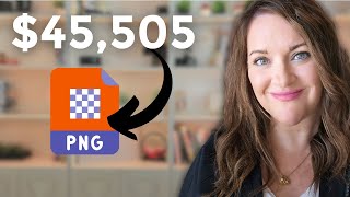 How I Make $45K/Month Selling PNG Designs on Etsy