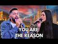 This RANDOM Singer SHOCKED The Whole Square Calum Scott You Are The Reason