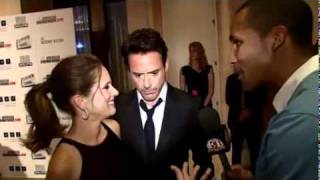 Cute little interview with Robert Downey Jr & Susan Downey