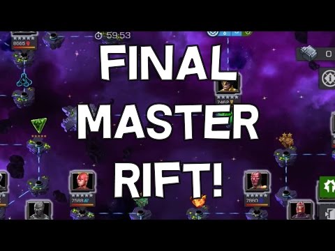Final Heroic and Master Dimensional Rifts! - Marvel Contest Of Champions
