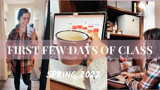 MY FIRST FEW DAYS OF CLASSES | Spring Semester *Junior Year* | Clemson University