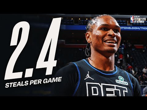 Ausar Thompson Named @kia Eastern Conference Defensive Player of the Month  for January